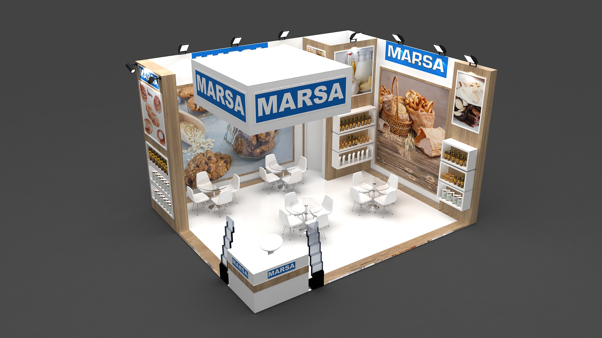 Ahşap Stand Tasarım